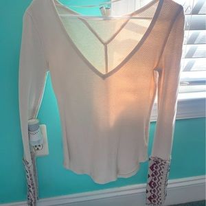 Free people long sleeve top